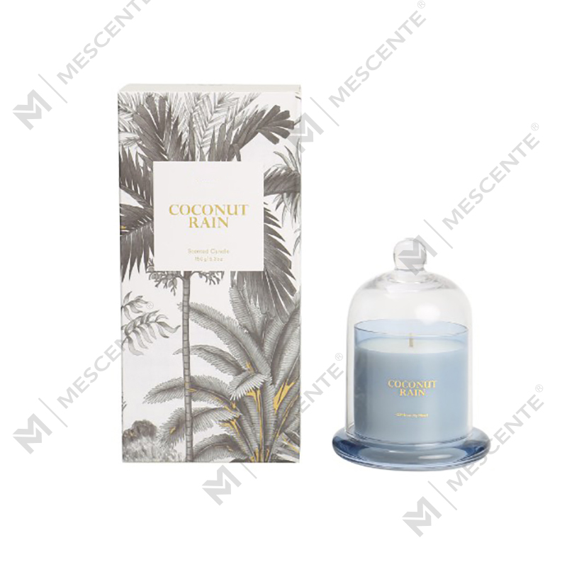 Caixas de luxo com logotipo personalizado M&Scent cera 100% natural mini presente de vela para casa