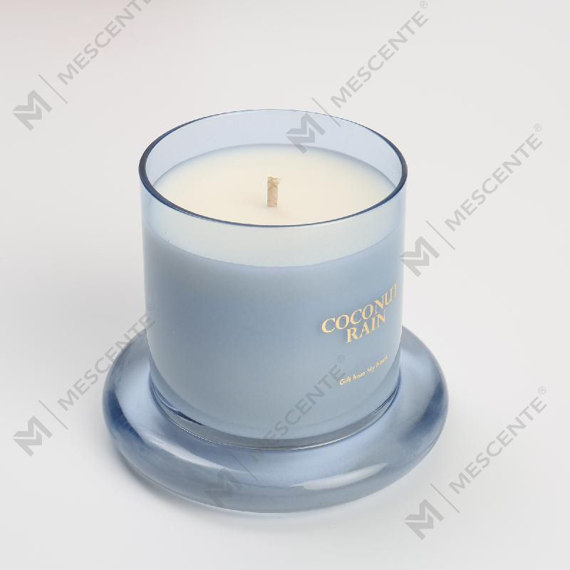 Caixas de luxo com logotipo personalizado M&Scent cera 100% natural mini presente de vela para casa