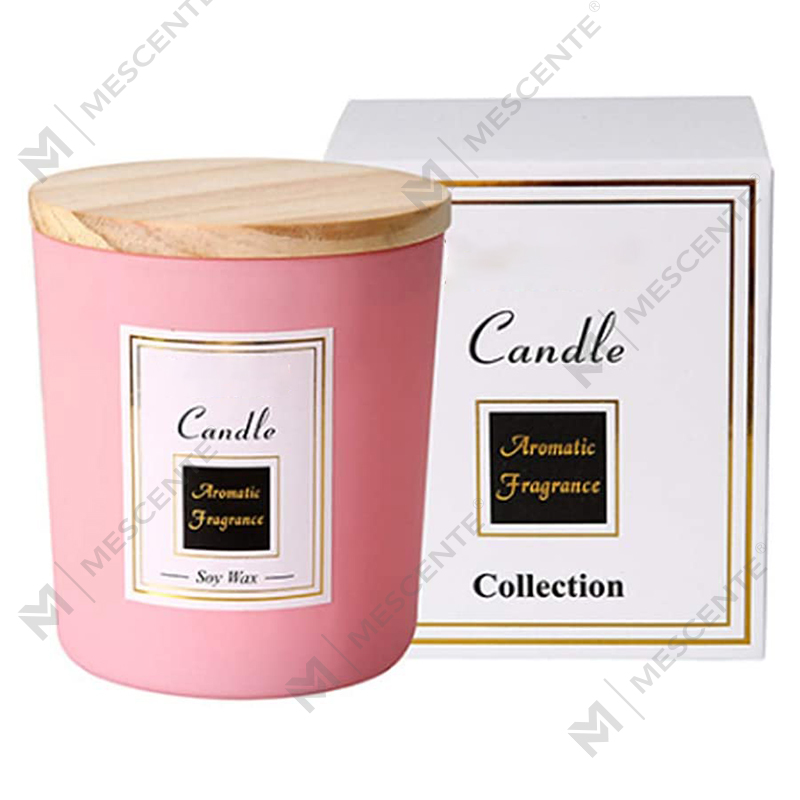 Velas de soja impressas à mão M&Scent, vela repelente de mosquitos de sândalo
