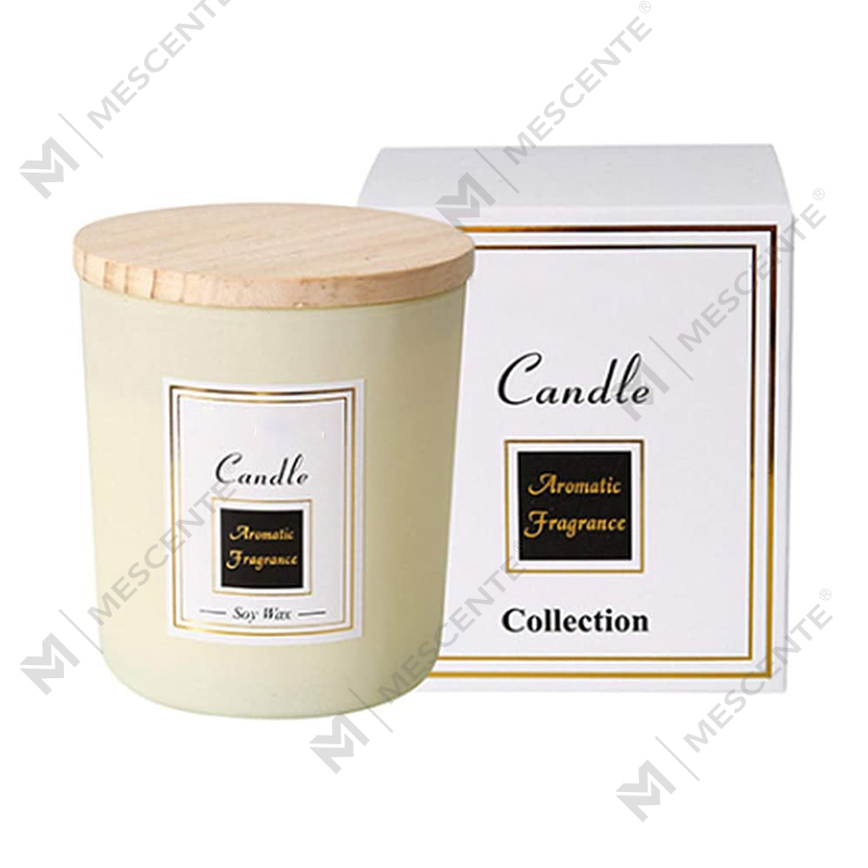 Velas de soja impressas à mão M&Scent, vela repelente de mosquitos de sândalo