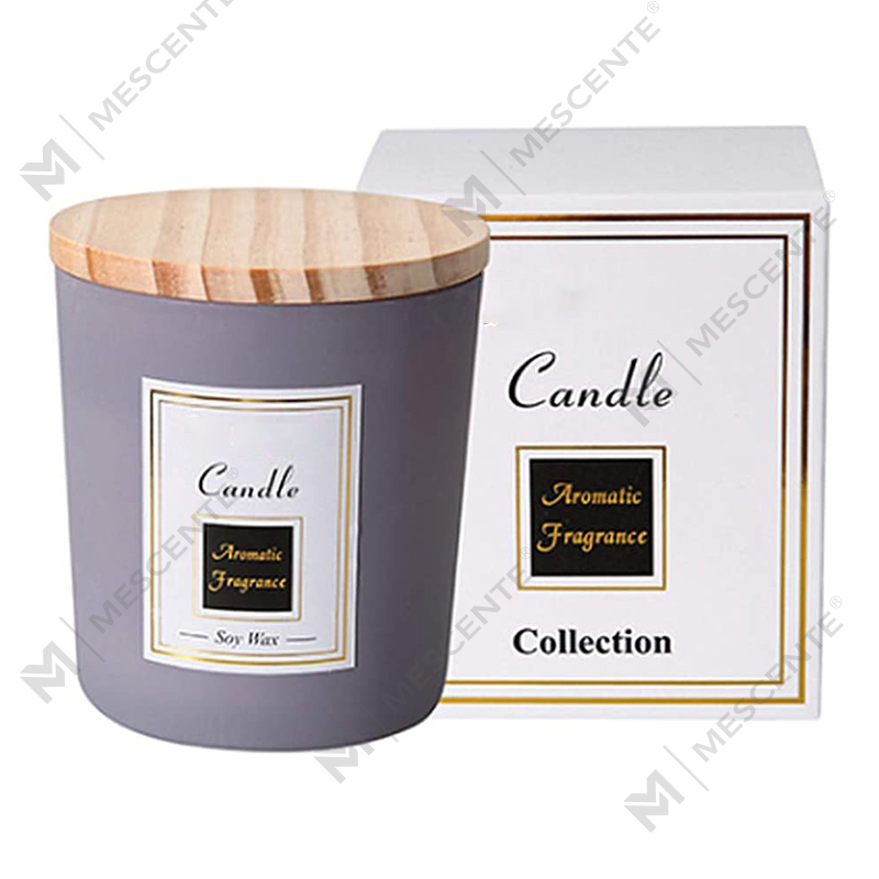 Velas de soja impressas à mão M&Scent, vela repelente de mosquitos de sândalo