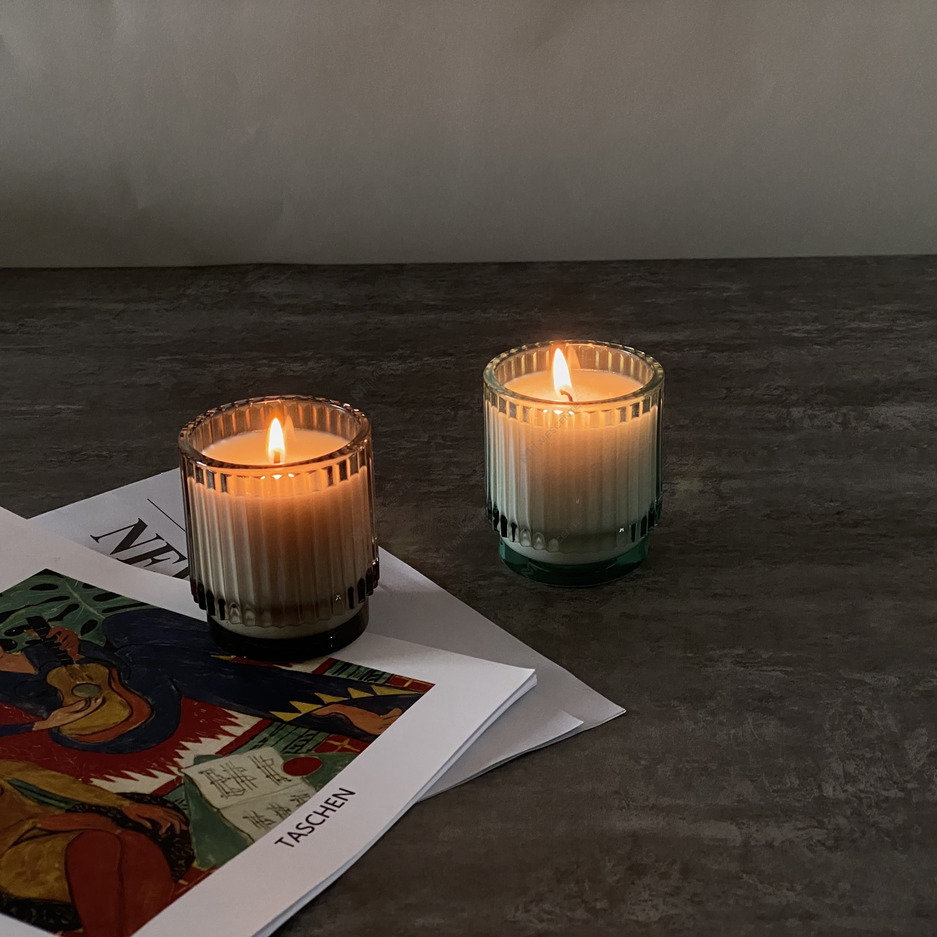 A função das velas perfumadas