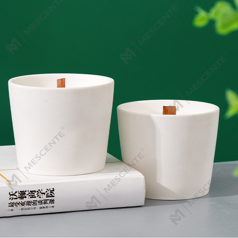Velas perfumadas Woodwick de cera de soja colorida de marca própria personalizada de luxo de alta qualidade a granel
