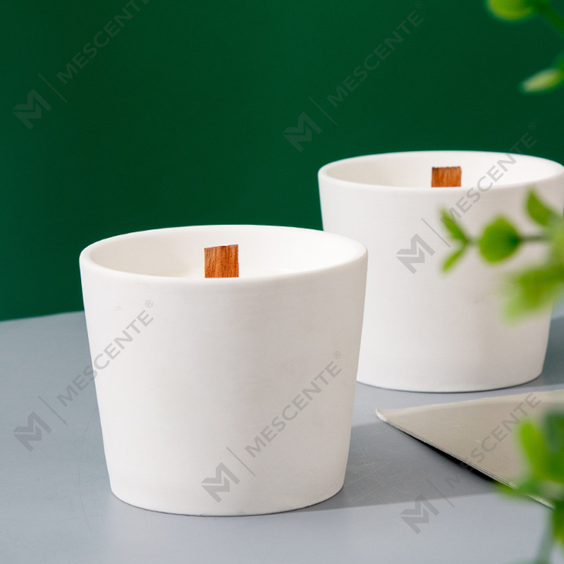 Velas perfumadas Woodwick de cera de soja colorida de marca própria personalizada de luxo de alta qualidade a granel