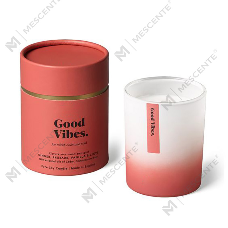 Velas perfumadas Woodwick de cera de soja colorida de marca própria personalizada de luxo de alta qualidade a granel