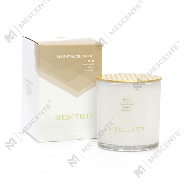 Velas grandes adesivas femininas luxuosas de marca própria personalizada M&Scente perfumadas