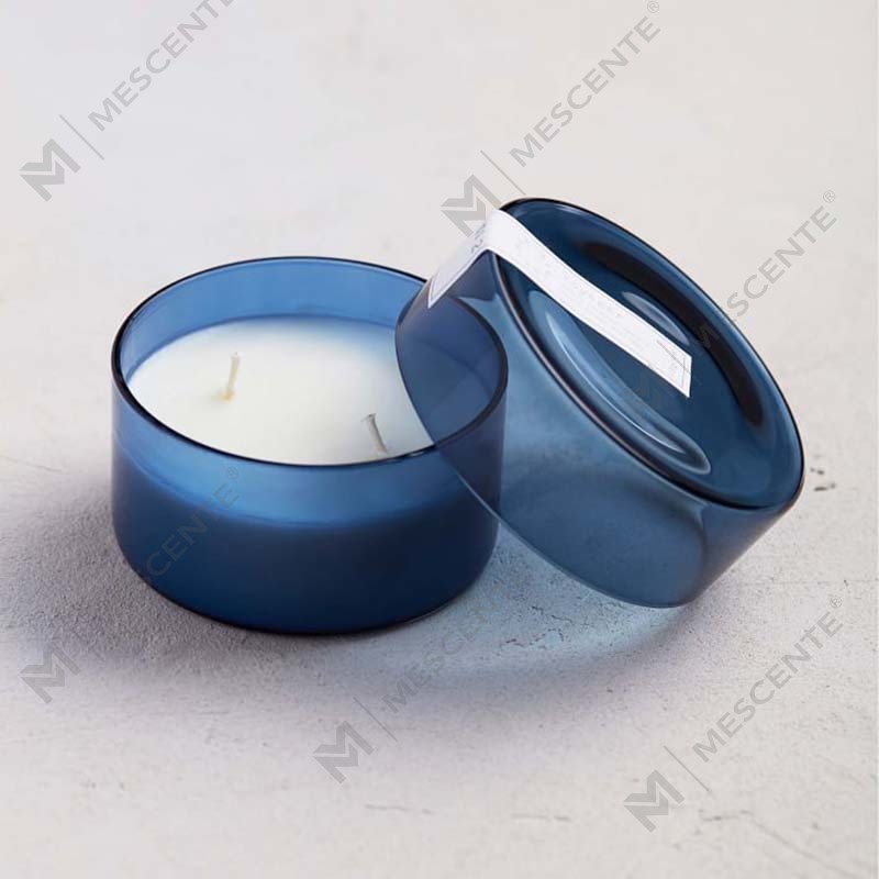 A marca própria feita sob encomenda pequena luxuosa relaxa velas do cartucho do perfume com tampa
