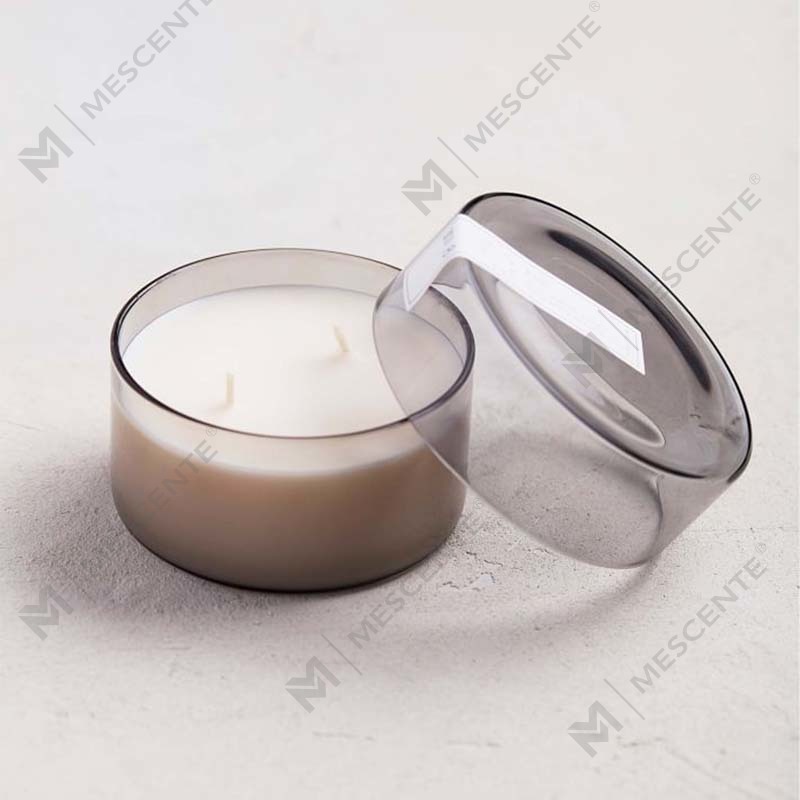 A marca própria feita sob encomenda pequena luxuosa relaxa velas do cartucho do perfume com tampa