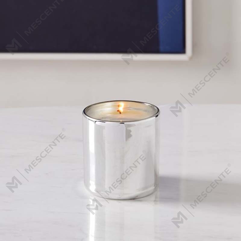 Velas com aroma de prata alpina de marca própria luxuosa e personalizada no atacado