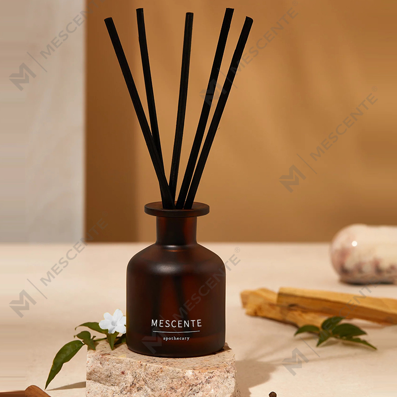 castiçal de vidro transparente de marca própria personalizado de luxo velas perfumadas de cera de soja com tampa