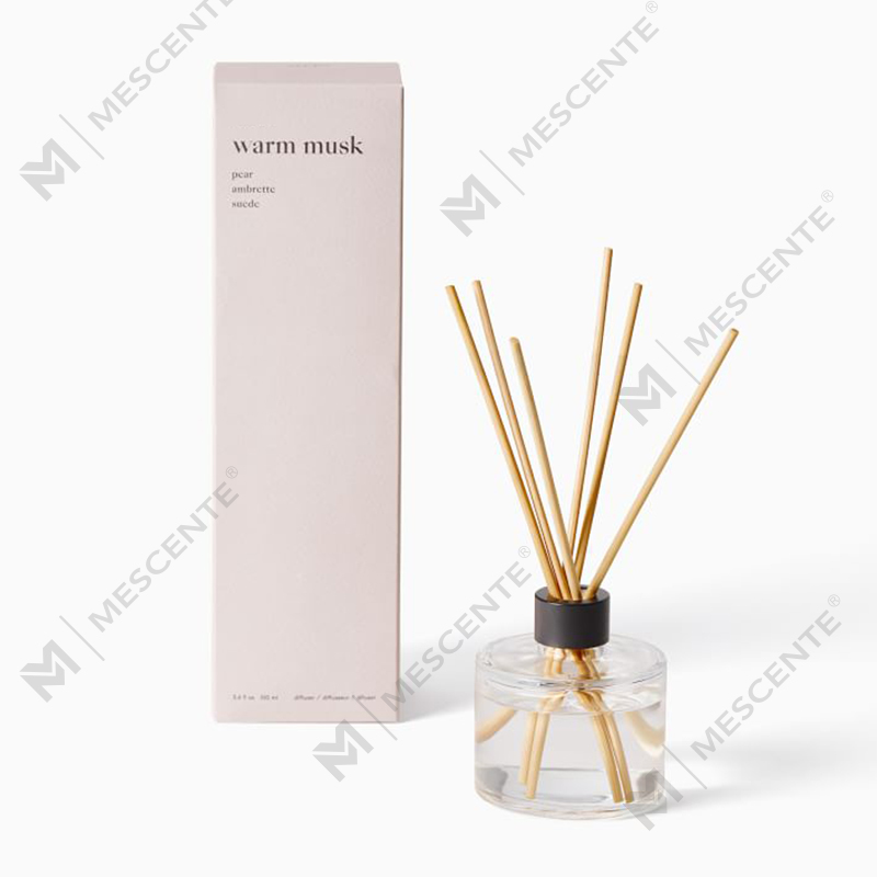 Difusor de palheta de flor de marca própria de luxo personalizado M&Scent com caixa