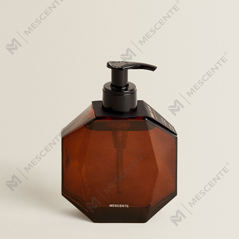 Spray de óleo essencial de marca própria para ambientes com caixa M&scent Frasco de vidro para purificadores de ar e ambientes de luxo personalizados M&scent, líquido de caixa colorida