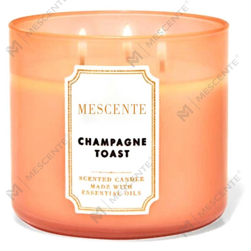 M&Scent feito à mão com 3 pavios de cera de soja perfumada de jasmim natural, velas de cristal de aromaterapia de marca própria