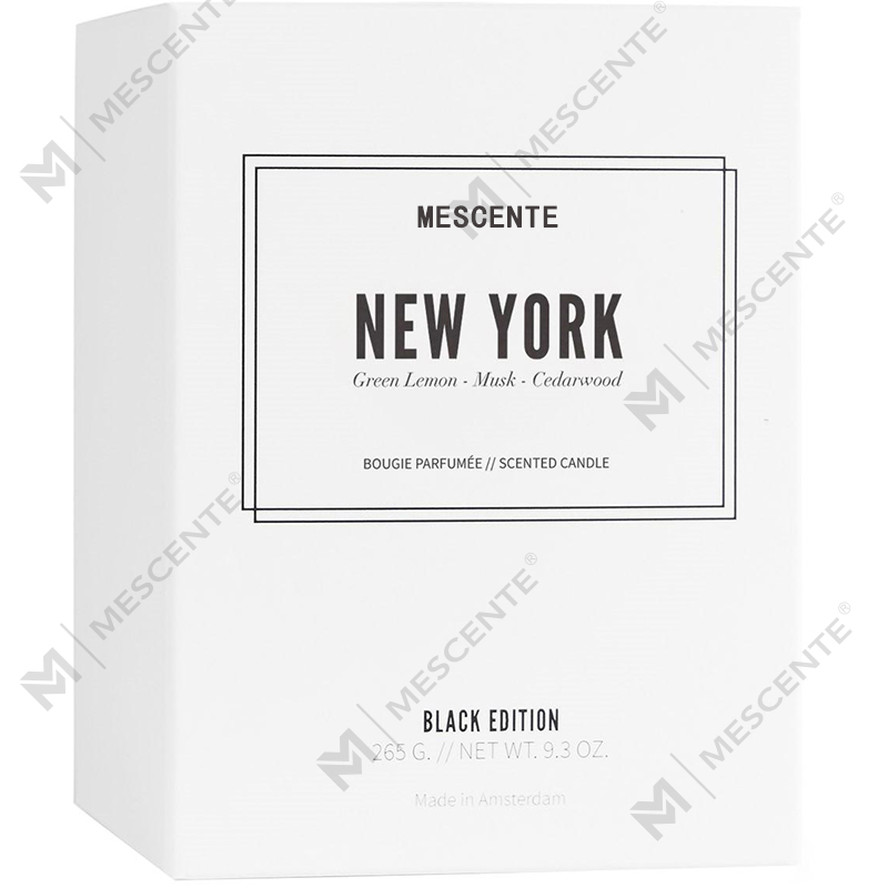 M&Scent Velas perfumadas com logotipo personalizado preto de marca própria de luxo no atacado