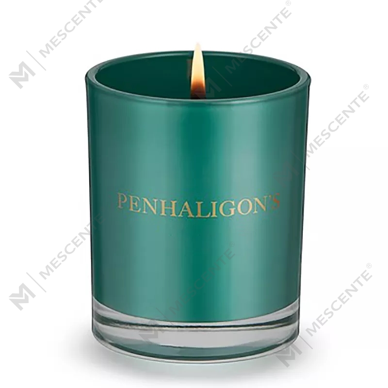 Atacado de luxo de marca própria cura espiritual chakra cristal perfumado cera de soja aromaterapia velas perfumadas