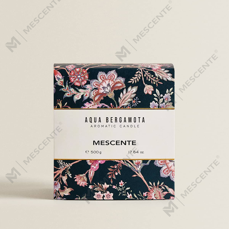 Jarra de vidro de marca própria de fábrica personalizada M&Scent Velas perfumadas com cera de soja natural
