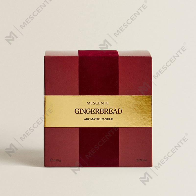Velas personalizadas de luxo com 3 pavios M&Scent Vela perfumada de vidro fosco preto de marca própria personalizada