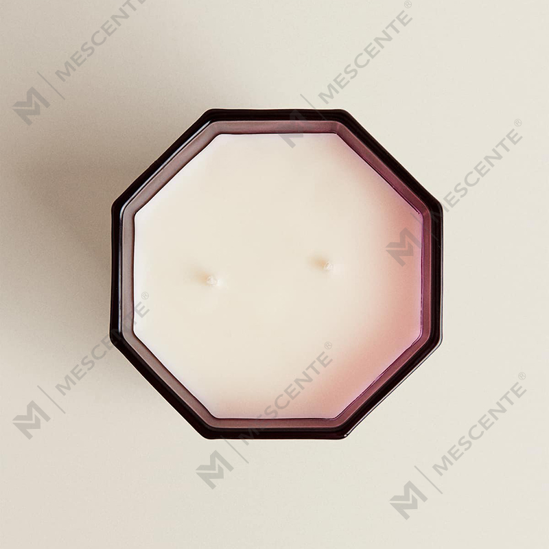 Velas perfumadas de Natal luxuosas M&Scent, aromaterapia, velas de cera de soja em frasco de vidro preto, caixa de presente