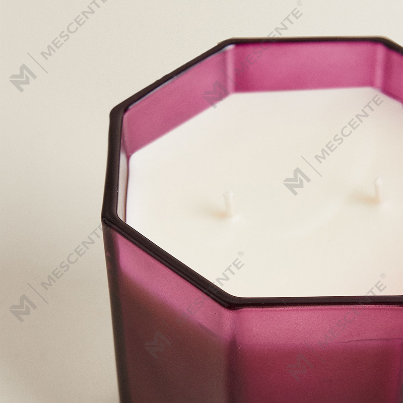 Velas perfumadas de Natal luxuosas M&Scent, aromaterapia, velas de cera de soja em frasco de vidro preto, caixa de presente