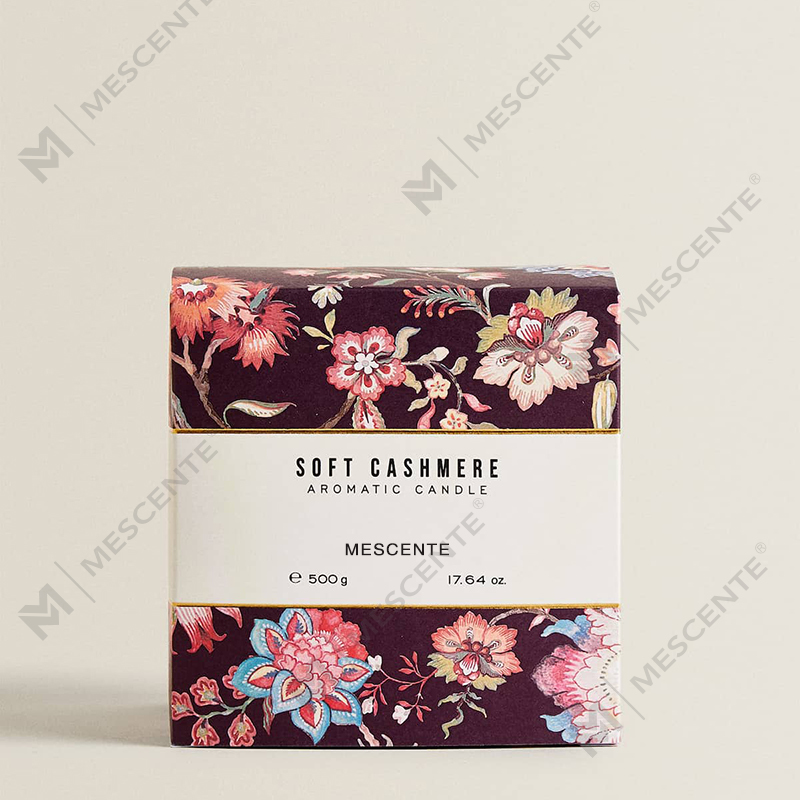 Velas perfumadas de Natal luxuosas M&Scent, aromaterapia, velas de cera de soja em frasco de vidro preto, caixa de presente