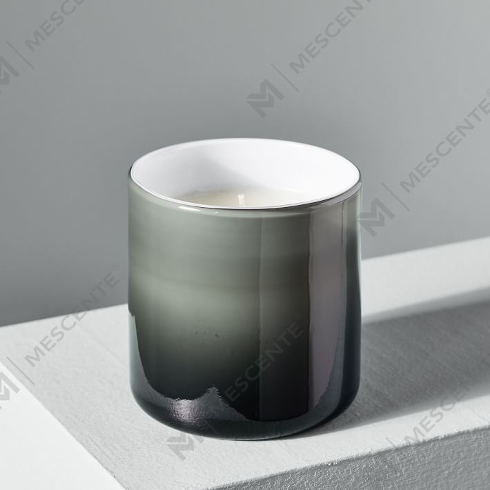 Atacado de luxo personalizado embalagem decorativa personalizada suporte de vidro velas perfumadas