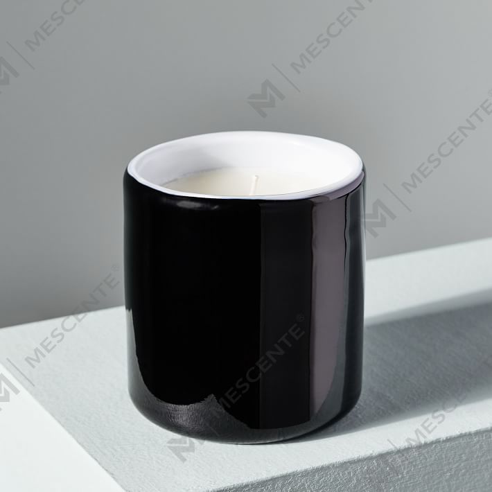 Atacado de luxo personalizado embalagem decorativa personalizada suporte de vidro velas perfumadas