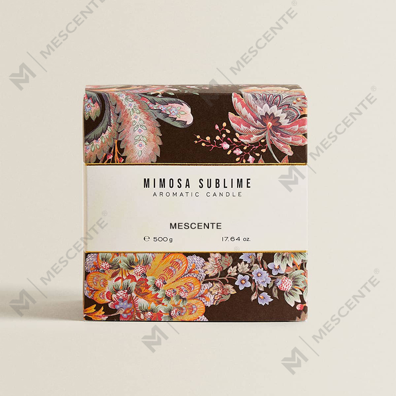 Venda quente de velas perfumadas de cera de soja espiritual de marca própria de luxo personalizada com caixa de presente