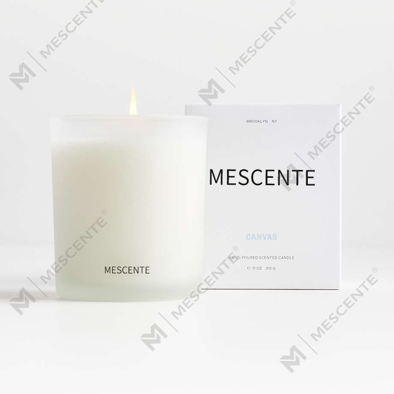 Velas perfumadas de cera de soja de marca própria de luxo M&Scent com caixa