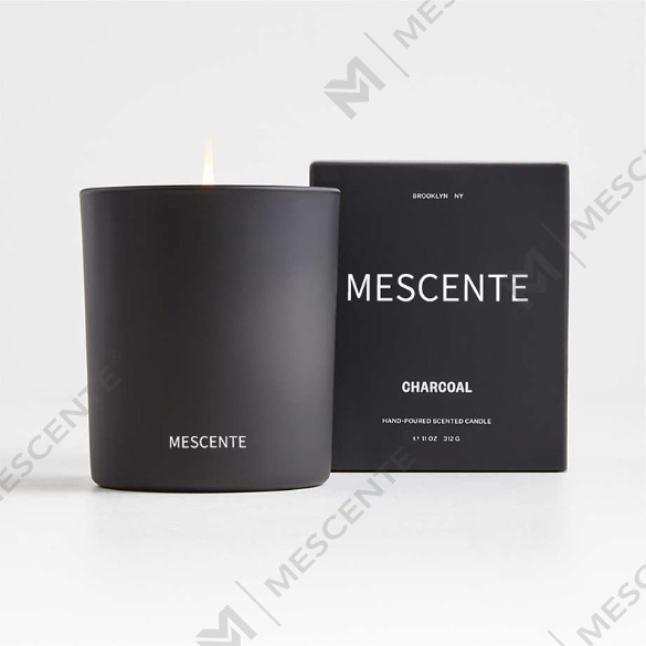 Velas perfumadas de cera de soja de marca própria de luxo M&Scent com caixa