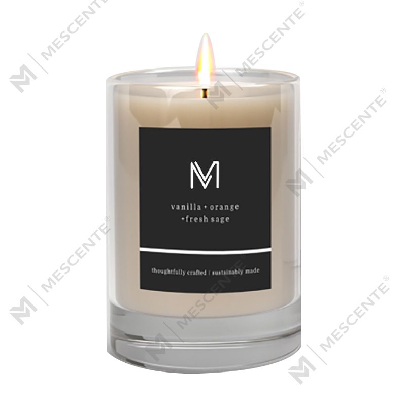 M&Scent atacado fábrica diretamente velas perfumadas de cera de soja de marca própria de luxo com caixa a granel