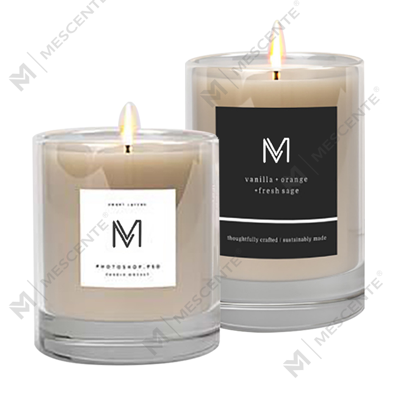 M&Scent atacado fábrica diretamente velas perfumadas de cera de soja de marca própria de luxo com caixa a granel