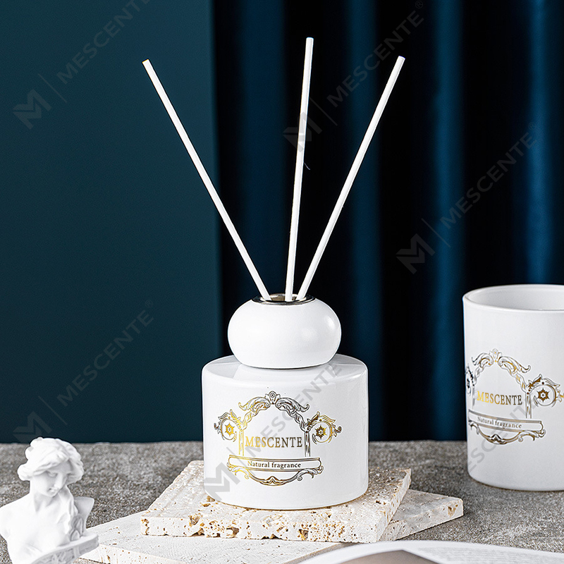 Difusor de palheta de vela perfumada com aroma de vela de marca própria de luxo M&Scent com embalagem em caixa