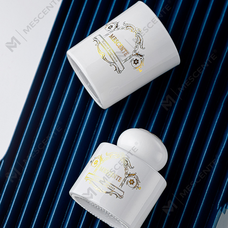 Difusor de palheta de vela perfumada com aroma de vela de marca própria de luxo M&Scent com embalagem em caixa