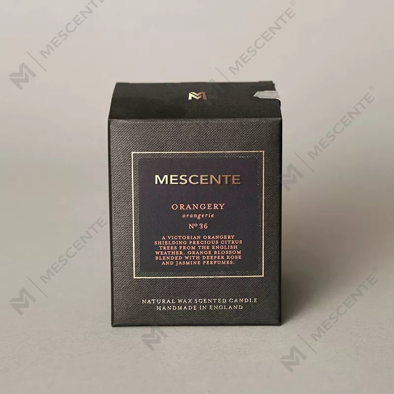 M&Scent Atacado Novo Luxo Personalizado de Marca Própria Frascos de Cristal de Natal Kerzen Vela de Soja Perfumada com Tampa
