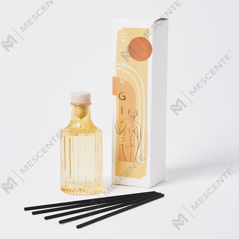 Garrafa de vidro personalizada M&Scent 100ml 200ml para difusor de cana de flor