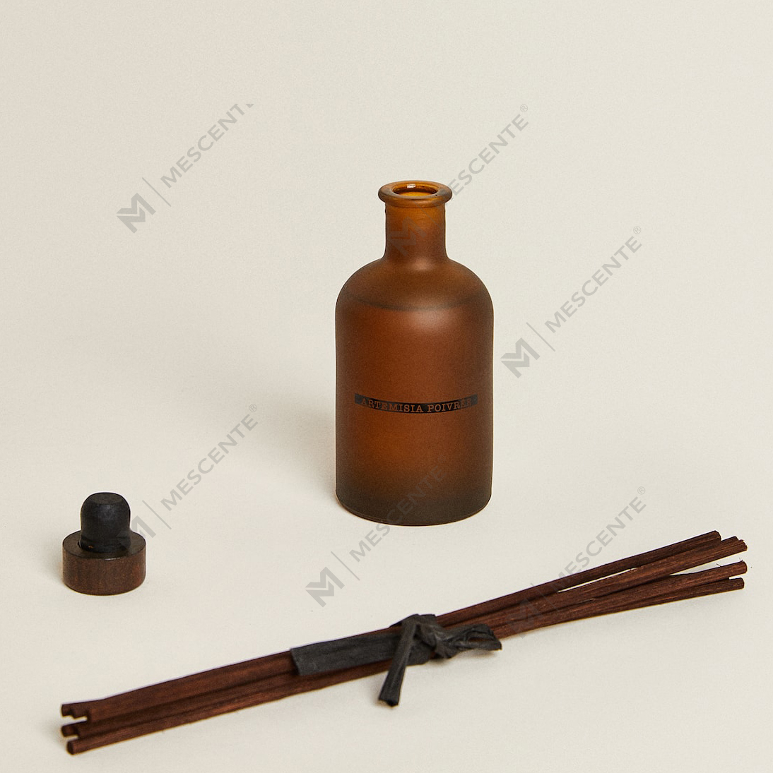 Luxo grande preto fosco garrafa 50ml 300ml flor seca floral aroma óleo essencial reed difusor óleo conjunto a granel