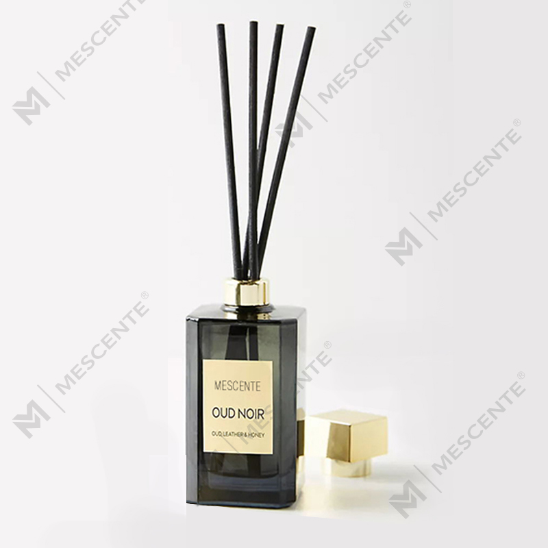 Garrafas grandes decorativas de travertino porcelana branca etiqueta tailandesa fragrância reed difusores navio