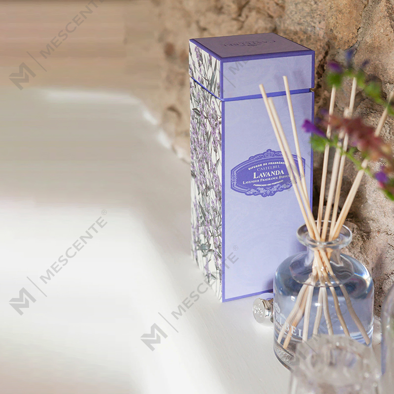 Primavera de luxo 400ml eco amigável garrafas rosa cimento cinza couro magnólia perfume flor varas reed difusor