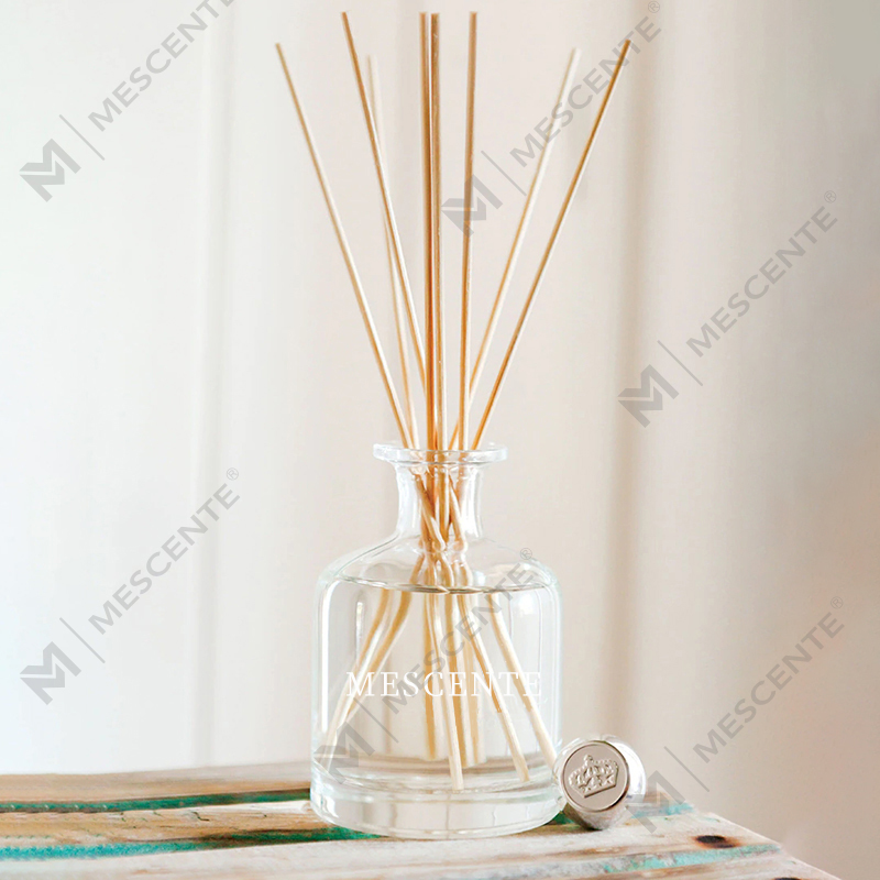 Primavera de luxo 400ml eco amigável garrafas rosa cimento cinza couro magnólia perfume flor varas reed difusor